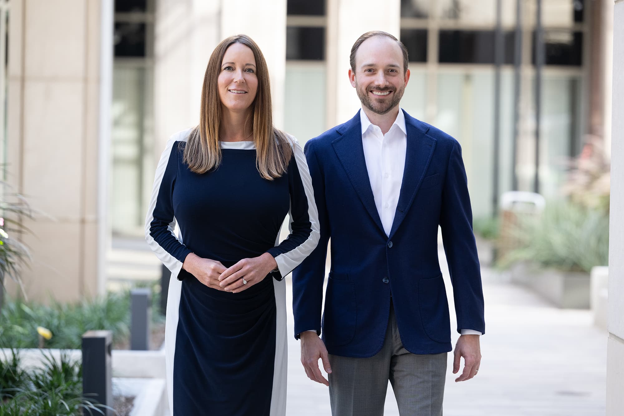 Travis Mathews and Ashley Cook, founders of Fairfax Title